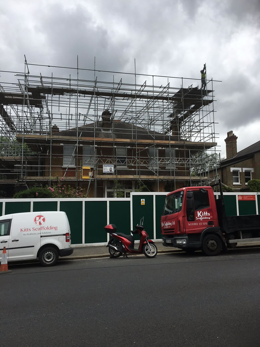 Residential Scaffolding project