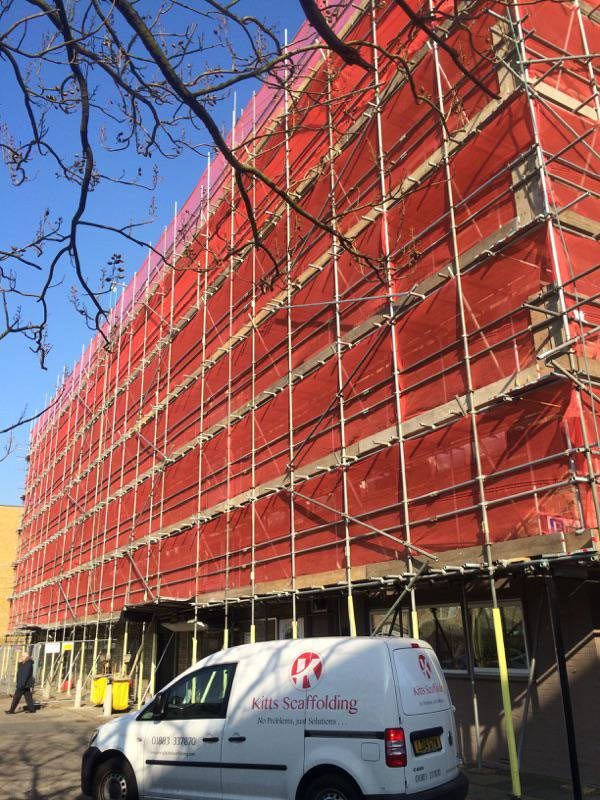 Residential Scaffolding project